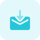 Save and download email icon