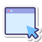 Cursor in Window icon