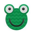 Grenouille tricotée icon