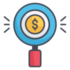 Search Dollar icon