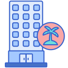 gestione-hotel-resort-esterno-flaticons-icone-piatte-colore-lineare-2 icon