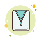 Zip-Archiv öffnen icon