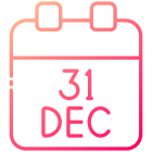 31 December icon