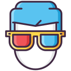 3d Glasses icon