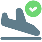 Flight Arrival Time icon