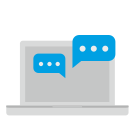 external-dialog-online-dialogs-flat-icons-inmotus-design-2 icon