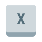 X Key icon