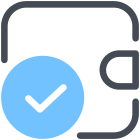 Wallet Checked icon