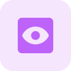 Preview function tab representing eye layout template icon