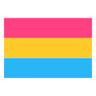 Флаг пансексуалов icon