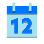 Calendar 12 icon