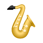 Saxophon-Emoji icon