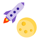Over the moon icon