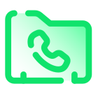 Contact téléphonique icon