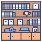 Bookcase icon