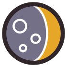 Luna crescente icon