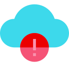 Cloud-Warnung icon