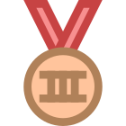 Medalha olímpica de Bronze icon