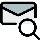 Search email message icon