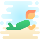 Person Lying Down icon