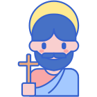 external-saint-religion-flaticons-lineal-color-flat-icons icon