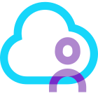 Utilisateur du cloud icon