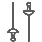 Fencing icon