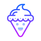 Kawaii-Eiscreme icon