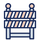 Road Barrier icon