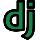 Django a high-level Python Web framework that encourages rapid development icon