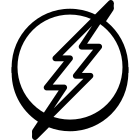 Sigle de Flash icon