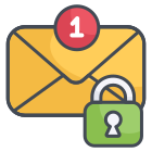 Mail Lock icon
