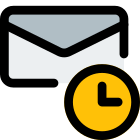 Schedule email delivery icon