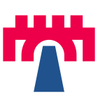 Fußgänger-Brücke icon