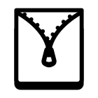 Zip-Archiv öffnen icon