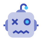 robô quebrado icon
