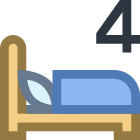 Quatre lits icon