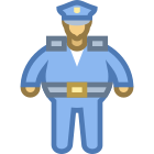 Gordo cop icon