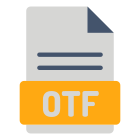 Otf File icon