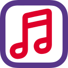 Apple Music a music and video streaming service developed by Apple icon