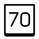 70 icon