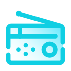 Radio de table icon