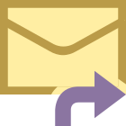 Forward Message icon