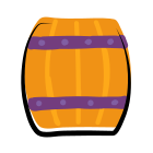 Barril de cerveja de madeira icon