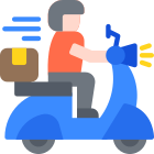 delivery man icon