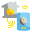 Botão de alarme de incêndio icon