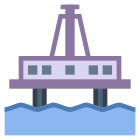 Offshore-Bohrinsel icon