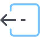 Box Move Left icon