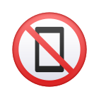 Использование мобильных телефонов запрещено icon