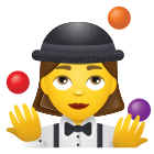 Frau-Jonglieren icon